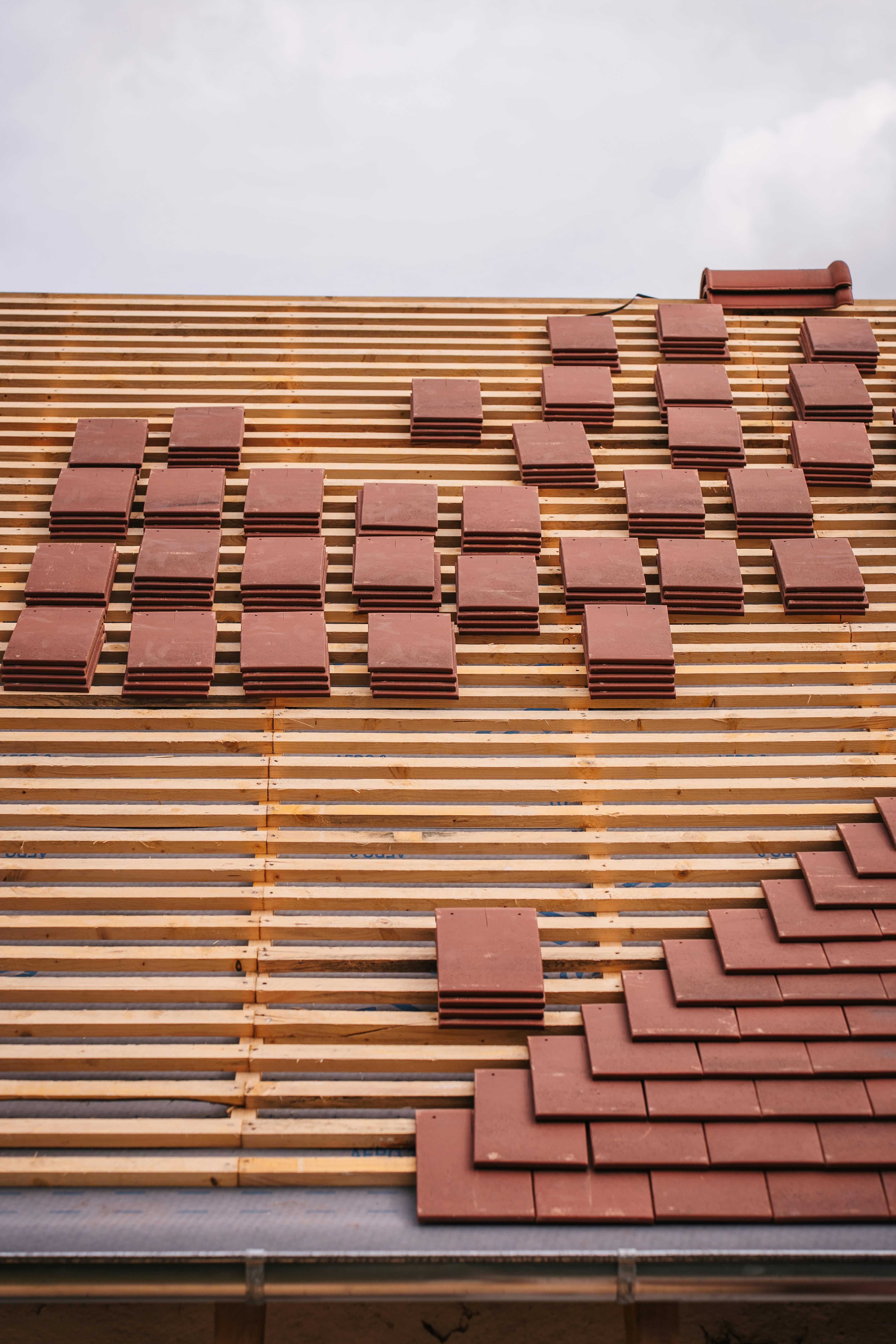 Pitched roof installation